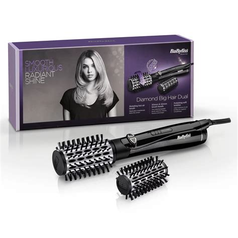 babyliss big hair brush|boots babyliss rotating hair brush.